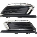 Fog Light Bezel Cover Pair For 2015 2016 Chevy Cruze Driver And Passenger Side Replaces Gm1038184 Gm1039184 94516100 94516102 