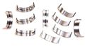 Mb303 20 Oversize In Main Bearings Set For 1985 To 1989 Chevrolet Geo Isuzu I Mark Spectrum 1 5l L4 Sohc Naturally Aspirated 