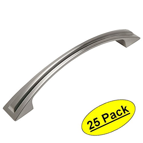 *5 Pack* Cosmas Cabinet Hardware Satin Nickel Arch Handle Pulls #616-128SN