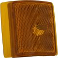 Turn Signal Corner Lens For Gmc C2500 1999 2000 Passenger Side Lower 2pc Design With Dual Sealed Beam Or Composite Headlight 