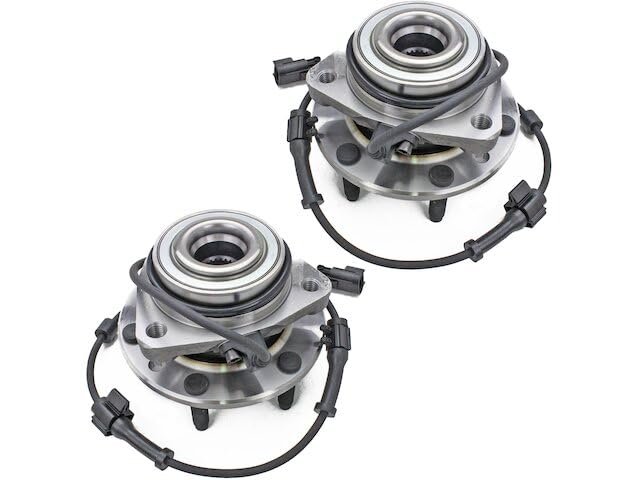Front Wheel Bearing Hub Assembly Set Of 2 For 2002 To 2006 Chevy Trailblazer Ext 4wd Rwd W0179-x331715