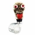 Abfer Suicide Turning Knob Car Power Steering Wheel Spinner Ball Skull Shape Fit Most Vehicles Trucks Boats 
