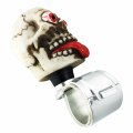 Abfer Suicide Turning Knob Car Power Steering Wheel Spinner Ball Skull Shape Fit Most Vehicles Trucks Boats