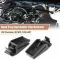X Autohaux 2pcs Hood Prop Rod Holder Clip Retainer For Honda Accord 2008 2009 2010 2011 2012