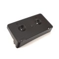 Front License Plate Bracket For Ford Police Responder Hybrid 2019 2020 Fusion And Energi Black Pp Plastic Fo1068178 