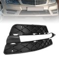Bumper Grille Enhanced Stability Drl Daytime Running Light Grill Cover Replacement For C Class W204 Amg Line 2011 To 2014 Left