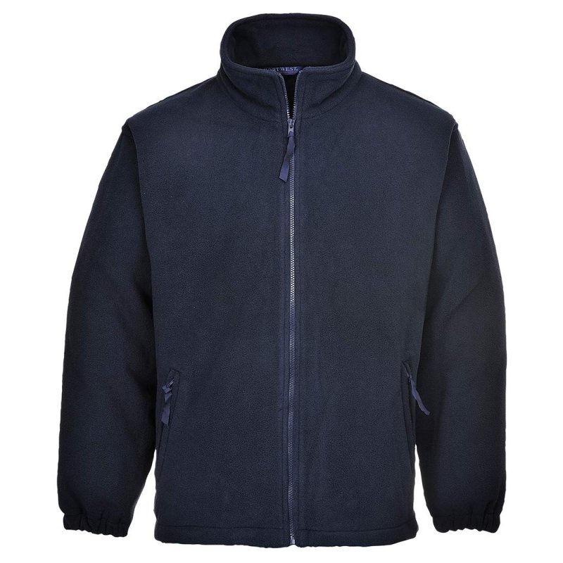 Portwest Uf205narxxl Regular Fit Aran Fleece Xx-large Navy