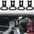 Tie Down Brackets Hooks For Can-am Maverick X3 Black Steel Anchors Fasten Hook Can Am Max Rs Ds Rr Turbo 2017-2025 Accessories
