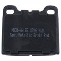 Brake Pads Front Set Semi-metallic All-weather Mechanics Choice For 1981 Mercedes-benz 380slc