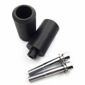Httmt- Black Frame Slider Crash Protector Compatible With 1999-2002 Yzf R6 Yzfr6
