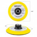 Toolguy Republic 5 Low Profile Tapered Edge Hook And Loop Sanding Backup Pad With 8 -11 Threads 1 Pack