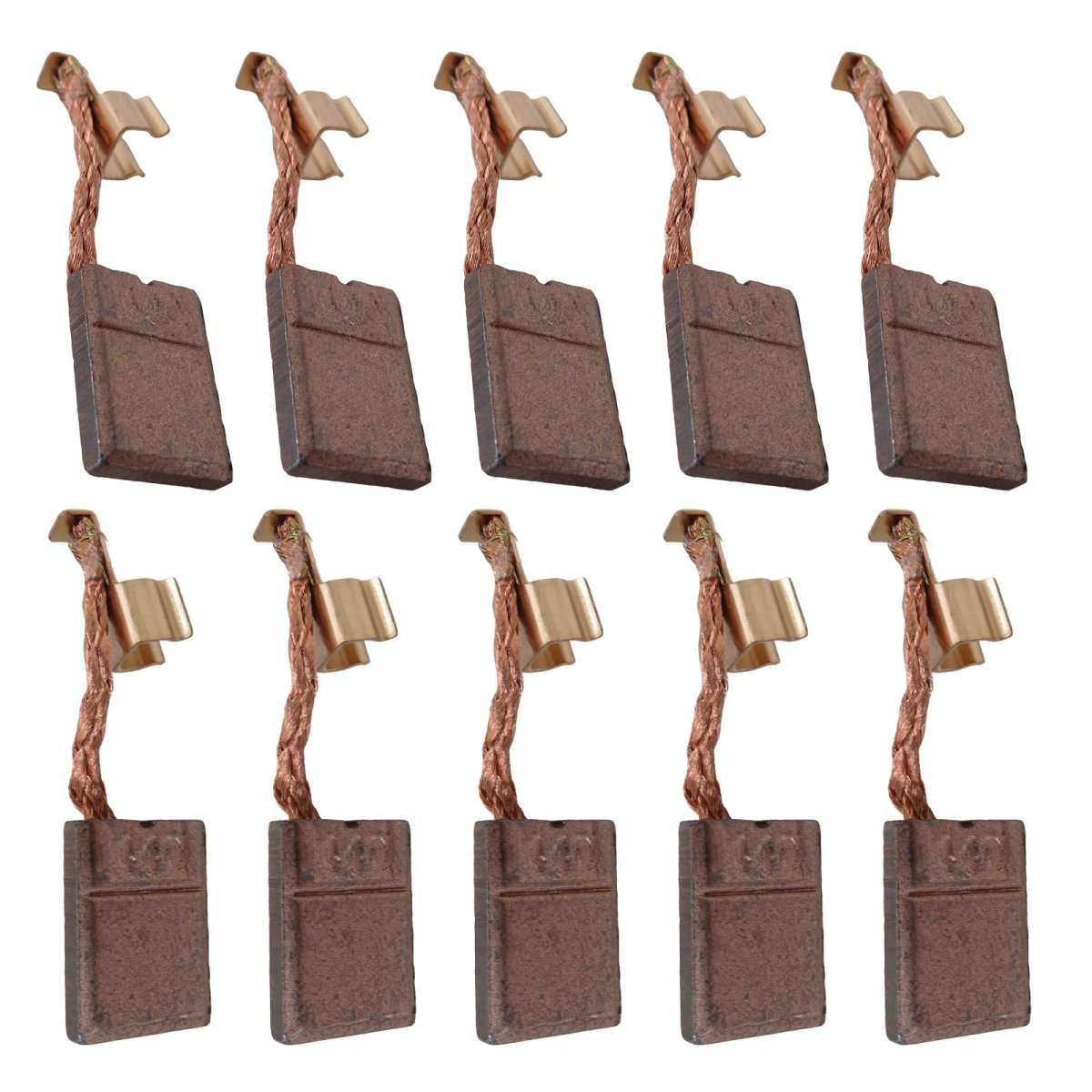 10pcs Carbon Brushes For Xfd01 18v Lxt Cordless 1 2 In Driver Drill Kit Replaces Cb-440 Cb-448 Cb-436 195021-6 194427-5