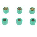 6pcs Variator Roller Weights Kit Metal Plastic Construction Enhance Acceleration And Performance Easy Installation For