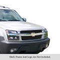 Off Roader For Chevy Avalanche 2001-2006 With Body Cladding Main Upper Stainless Steel Black Billet Grille Grill Insert