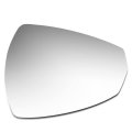 Auto Dynasty 553 Factory Style Driver Left Side Mirror Power Adjust Heated Glass Compatible With Audi A3 15-20 Silver