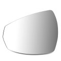 Auto Dynasty 553 Factory Style Driver Left Side Mirror Power Adjust Heated Glass Compatible With Audi A3 15-20 Silver