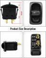 Air Spring Activation Switch With Connecting Line For Seat Lift Valve Paddle Ride Suspension Control Type Push To Snap Tab On