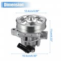 Uxcell Power Steering Pump Assembly For Honda Accord 2008-2012 Assist Replace 56100-r40-305 56100-r40-315 56100-r40-325