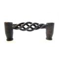 Ancient Treasures Rustic Hammered C043orb Oil Rubbed Bronze 3 Cc Birdcage Pull 