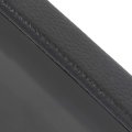 Black Auto Center Console Armrest Lid Cover For 2004 2005 2006 2007 2008 Audi A4 B7 Synthetic Leather Replacement Assembly