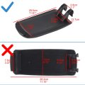 Black Auto Center Console Armrest Lid Cover For 2004 2005 2006 2007 2008 Audi A4 B7 Synthetic Leather Replacement Assembly