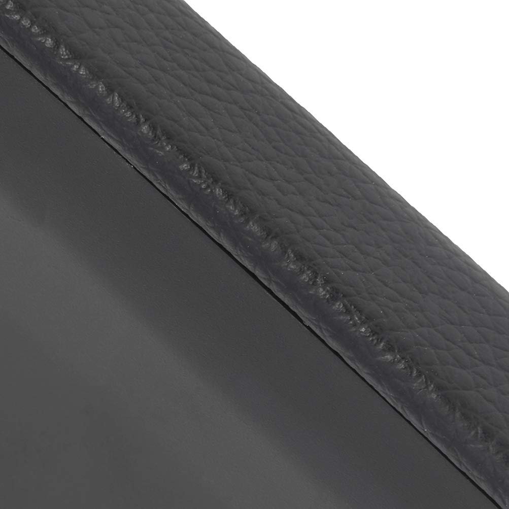 Black Auto Center Console Armrest Lid Cover For 2004 2005 2006 2007 2008 Audi A4 B7 Synthetic Leather Replacement Assembly