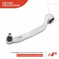 A-premium Front Right Rearward Lower Control Arm With Ball Joint Bushing Compatible Audi A6 2006-2011 Quattro 2005-2011 S6