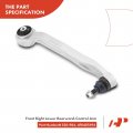 Front Right Rearward Lower Control Arm With Ball Joint Bushing For Audi A6 2006-2011 Quattro 2005-2011 S6 2007-2011
