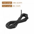 Uxcell Screen Spline 10m 32 81ft Rubber Sealing Strip Window Retainer 4mm Od Black 2 In 1 Combine Type