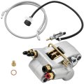 Rear Brake Caliper And Master Cylinder For Polaris Sportsman 335 400 500 1998 2002 Worker Diesel 455 1999 2001 Replaces 
