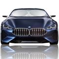 Magnelex Car Windshield Sunshade With Bonus Steering Wheel Cover Shade Reflective Polyester Blocks Heat And Foldable Sun Shield 