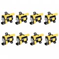 Ena Set Of 8 Round Yellow Ignition Coil Pack For Chevrolet Gmc Silverado 1500 2500 3500 Tahoe Suburban Express Sierra Savana 