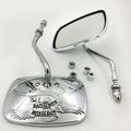 Rearview Mirrors For H-d Street Sports Chopper Cruiser Eagle Spirit Live To Ride
