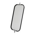 Grand General 33091 Stainless Steel West Coast Mirror With Ribbed Back