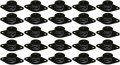 Bryke Racing Quarter Turn Self Ejecting Aluminum Allen Head Button Black 7 16 600 25 Pack 
