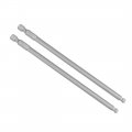 Uxcell 2 Pcs H5 5mm Ball End Screwdriver Bits S2 Steel Magnetic 5 1 Inch Long Drill Bit With 4 Hex Shank