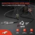 A-premium O2 Oxygen Sensor Compatible With Nissan Murano 2011 Maxima 2014 Quest 2011 3 5l Upstream And Downstream Front 2-pc