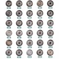 Acropix Car 302 Wheel Lug Nut Removal Key Fit For Mercedes-benz Pack Of 1 Silver Tone