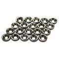 Jdmspeed 20 Pcs Black Cnc Billet Aluminum Fender Washer Engine Bay Dress Up Kit
