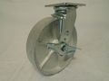 8 X 2 Swivel Casters Heavy Duty Semi-steel Wheel With Break 4 1400 Lbs Each Tool Box 