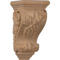 Ekena Millwork Corw03x04x07gral 3 1 2-inch W X 4-inch D 7-inch H Small Grape Corbel Alder 
