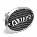 Ipick Image Made For Ford F-150 Platinum 3d Logo On Carbon Fiber Look Oval Billet Aluminum 2 Tow Hitch Cover