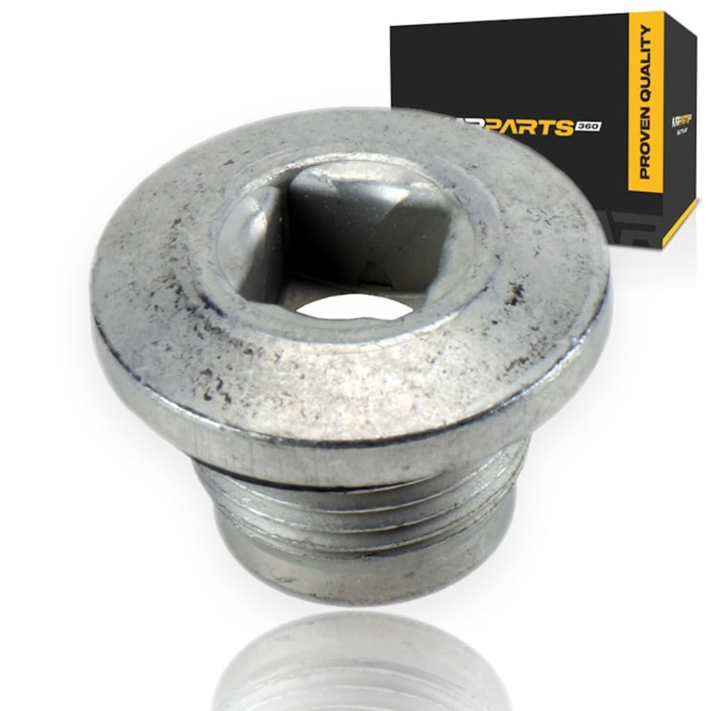 Threaded Plug For Gmc Savana 2500 2014 To 2021 Silver Steel With Magnet Medium Thread Vehicle Specific Fit