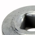 Threaded Plug For Gmc Savana 2500 2014 To 2021 Silver Steel With Magnet Medium Thread Vehicle Specific Fit