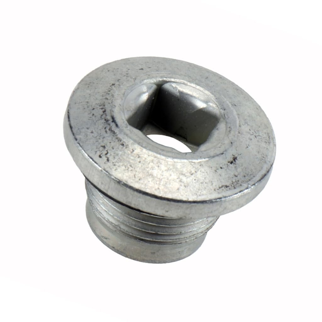 Threaded Plug For Gmc Savana 2500 2014 To 2021 Silver Steel With Magnet Medium Thread Vehicle Specific Fit