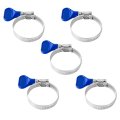 Powertec 70247-p2 1-1 2 Inch Stainless Steel Thumb Screw Clamps Adjustable Key Hoses For Pool Above Ground Pools And Pvc Tubing 