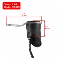 Caltric Ignition Key Switch Compatible With Suzuki Dr-z400 2000-2004 Dr-z400e Drz400e 2000-2007