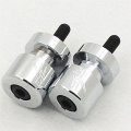 Motorcycle Swingarm Spools Sliders For Suzuki Gsxr 1300r Hayabusa Bandit B-king 1000 Chrome