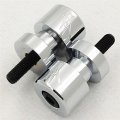 Motorcycle Swingarm Spools Sliders For Suzuki Gsxr 1300r Hayabusa Bandit B-king 1000 Chrome