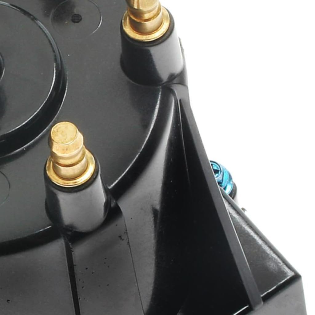 Ignition Distributor Cap For Pontiac Firebird 1990 To 1992 Vertical Electronic Reinforced Polyester Black Bolt On Alx Pau Ac